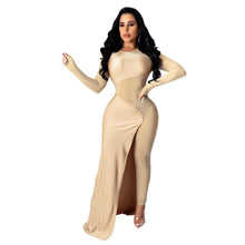 Load image into Gallery viewer, Women Jumpsuits Casual Solid Round Neck Long Sleeves One - Sophornlilly