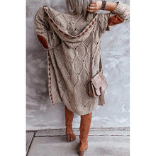 Load image into Gallery viewer, Long Cardigan Knitted Sweater Long Sleeve