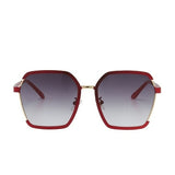 Luxury Square Sunglasses Oversized