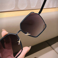 Luxury Square Sunglasses Oversized