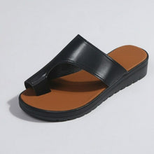 Load image into Gallery viewer, Women PU Leather Shoes Comfy Platform Flat Sole Ladies leisure Soft