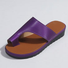 Load image into Gallery viewer, Women PU Leather Shoes Comfy Platform Flat Sole Ladies leisure Soft