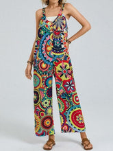 Load image into Gallery viewer, Women Rompers Chic Vintage Printing High Waist Sexy Romper Pants Off - Sophornlilly