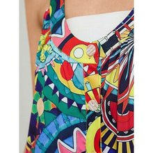 Load image into Gallery viewer, Women Rompers Chic Vintage Printing High Waist Sexy Romper Pants Off - Sophornlilly