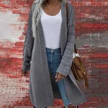 Load image into Gallery viewer, Cardigan Sweater New Long Coat Solid Color