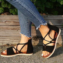 Load image into Gallery viewer, Women Sandals Plus Size44 Summer Shoes Wedge with Platform Female