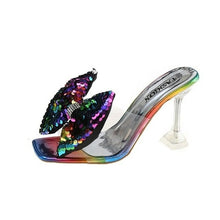 Load image into Gallery viewer, Women Sandals Pumps Bowknot Sparkling