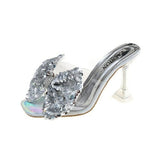 Women Sandals Pumps Bowknot Sparkling