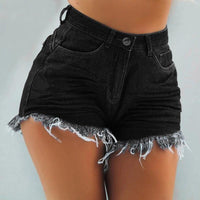 Women Sexy Skinny Slim Denim Bike Jeans Shorts Ladies Summer - Sophornlilly