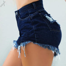 Load image into Gallery viewer, Women Sexy Skinny Slim Denim Bike Jeans Shorts Ladies Summer - Sophornlilly