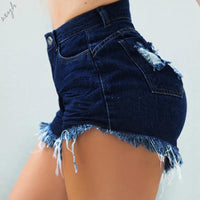 Women Sexy Skinny Slim Denim Bike Jeans Shorts Ladies Summer - Sophornlilly