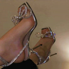 Load image into Gallery viewer, Sexy Stiletto High Heel Crystal Fashion Rhinestone