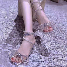 Load image into Gallery viewer, Sexy Stiletto High Heel Crystal Fashion Rhinestone