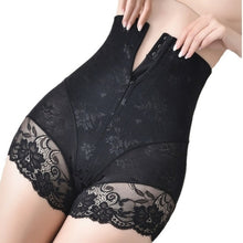 Load image into Gallery viewer, Women Shaper Trainer High Waist Body Zip Panties Tummy Belly Control