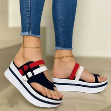Load image into Gallery viewer, Women Shoes Wedges Platform Sandals Gladiator Peep Toe Beach Casual - Sophornlilly