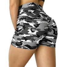 Load image into Gallery viewer, Women Short Ladies Summer Casual Camouflage Push Up Fitness Skinny - Sophornlilly