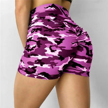 Load image into Gallery viewer, Women Short Ladies Summer Casual Camouflage Push Up Fitness Skinny - Sophornlilly