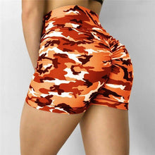 Load image into Gallery viewer, Women Short Ladies Summer Casual Camouflage Push Up Fitness Skinny - Sophornlilly