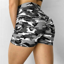 Load image into Gallery viewer, Women Short Ladies Summer Casual Camouflage Push Up Fitness Skinny - Sophornlilly
