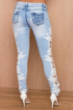 Load image into Gallery viewer, Skinny Fashion Blue Jeans Casual Slim Fit