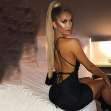 Load image into Gallery viewer, Women Skinny Mini Pencil Dress Summer Night Clubwear Ladies Evening - Sophornlilly