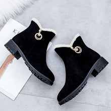 Load image into Gallery viewer, Women Snow Boots Plush New Warm Ankle Booties Warm Fashion Short