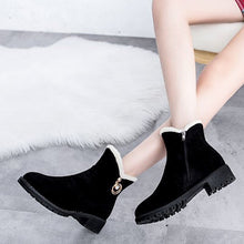 Load image into Gallery viewer, Women Snow Boots Plush New Warm Ankle Booties Warm Fashion Short