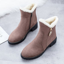 Load image into Gallery viewer, Women Snow Boots Plush New Warm Ankle Booties Warm Fashion Short