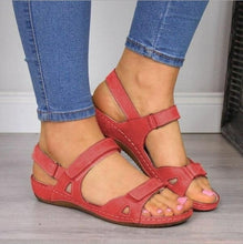 Load image into Gallery viewer, Comfy Women Orthopedic Platform Sandals