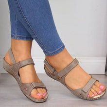 Load image into Gallery viewer, Comfy Women Orthopedic Platform Sandals