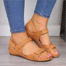 Load image into Gallery viewer, Comfy Women Orthopedic Platform Sandals