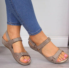 Load image into Gallery viewer, Comfy Women Orthopedic Platform Sandals