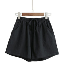 Load image into Gallery viewer, Women Summer  Shorts  Polyester Trousers High Waist Lady's Loose And - Sophornlilly