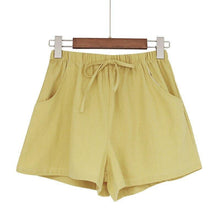 Load image into Gallery viewer, Women Summer  Shorts  Polyester Trousers High Waist Lady's Loose And - Sophornlilly