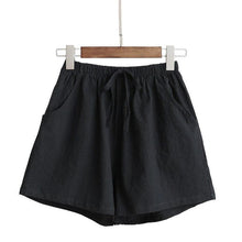 Load image into Gallery viewer, Women Summer  Shorts  Polyester Trousers High Waist Lady's Loose And - Sophornlilly