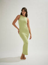 Load image into Gallery viewer, Sleeveless Sexy Long Pencil Dress Backless Stretch