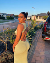 Load image into Gallery viewer, Sleeveless Sexy Long Pencil Dress Backless Stretch