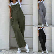Load image into Gallery viewer, Suspender Rompers Overalls Jumpsuit