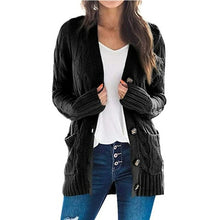 Load image into Gallery viewer, Women Sweater  New Autumn/winter Fashion Women Cardigans Long - Sophornlilly