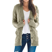 Load image into Gallery viewer, Women Sweater  New Autumn/winter Fashion Women Cardigans Long - Sophornlilly