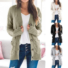 Load image into Gallery viewer, Women Sweater  New Autumn/winter Fashion Women Cardigans Long - Sophornlilly