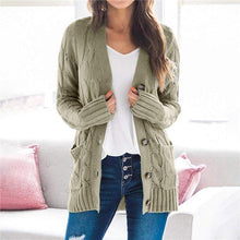Load image into Gallery viewer, Women Sweater  New Autumn/winter Fashion Women Cardigans Long - Sophornlilly