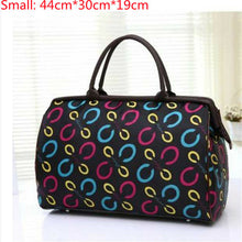 Load image into Gallery viewer, Travel Bag Flower Print Large Capacity Tote
