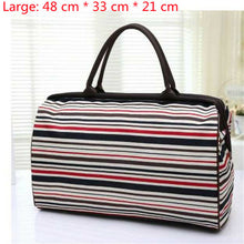 Load image into Gallery viewer, Travel Bag Flower Print Large Capacity Tote