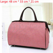 Load image into Gallery viewer, Travel Bag Flower Print Large Capacity Tote