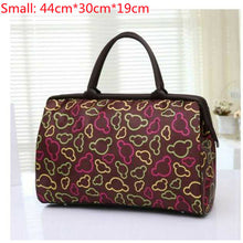 Load image into Gallery viewer, Travel Bag Flower Print Large Capacity Tote