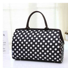 Load image into Gallery viewer, Travel Bag Flower Print Large Capacity Tote