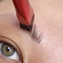 Load image into Gallery viewer, Eyebrow Brush Multifunction Angled Brow Brush Square