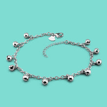 Load image into Gallery viewer, Sterling Silver Anklets Casual The Bell Design Silver