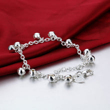 Load image into Gallery viewer, Sterling Silver Anklets Casual The Bell Design Silver